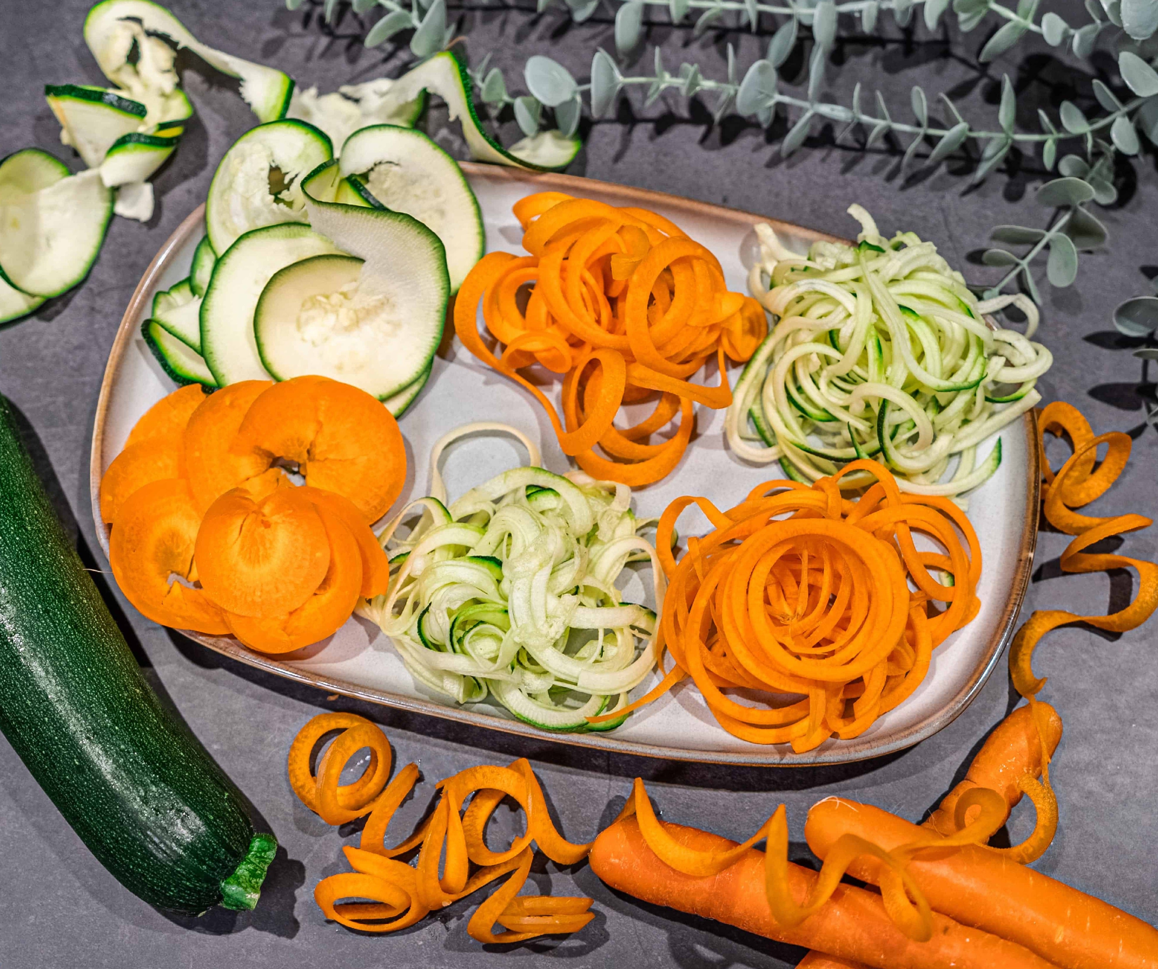 Cucumber Spiral Slicer To Make Fancy Salads - Inspire Uplift