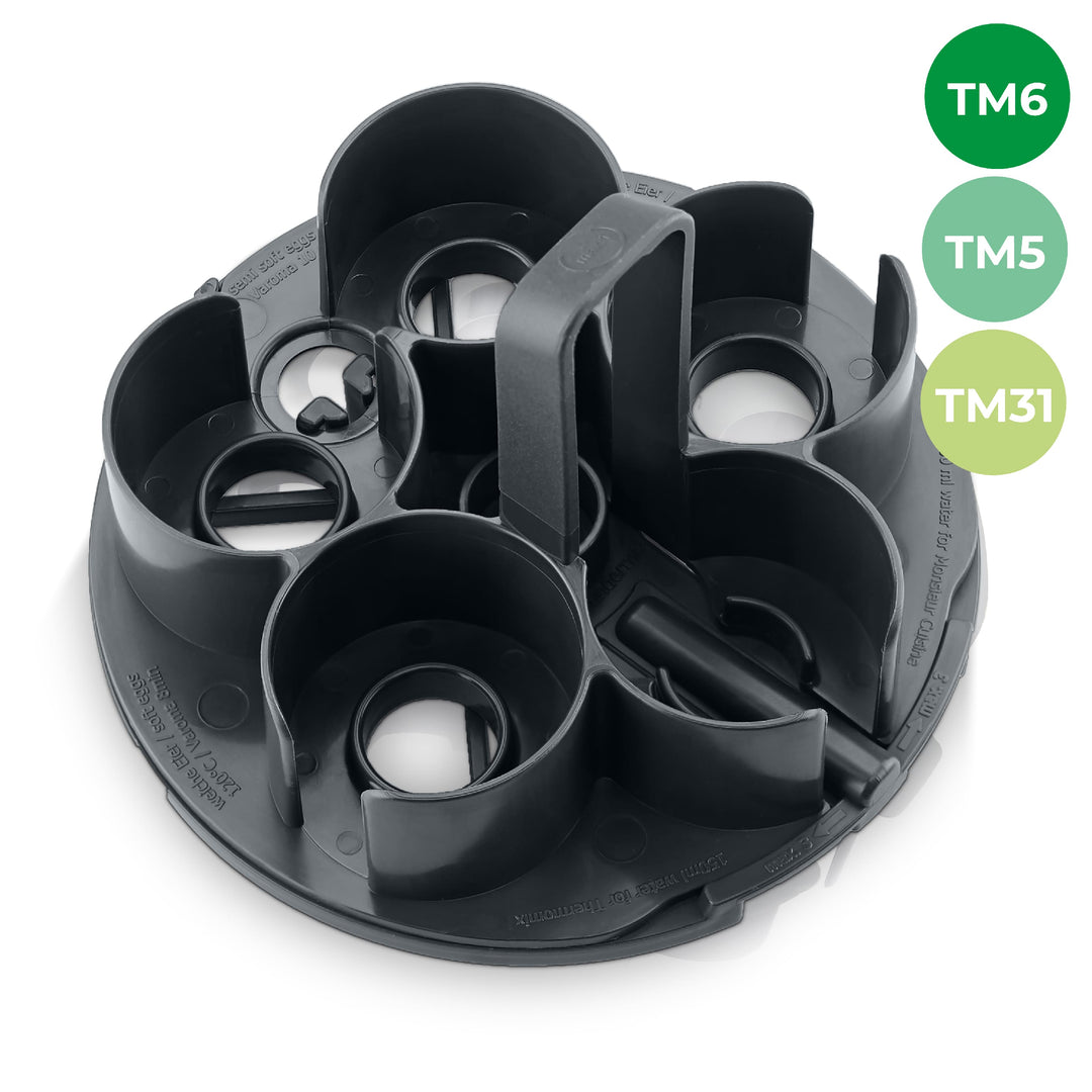 Silicone Steam Cooking Divider Seperator Steaming Accessory Chimney for  Varoma of Thermomix TM31 TM6 TM5