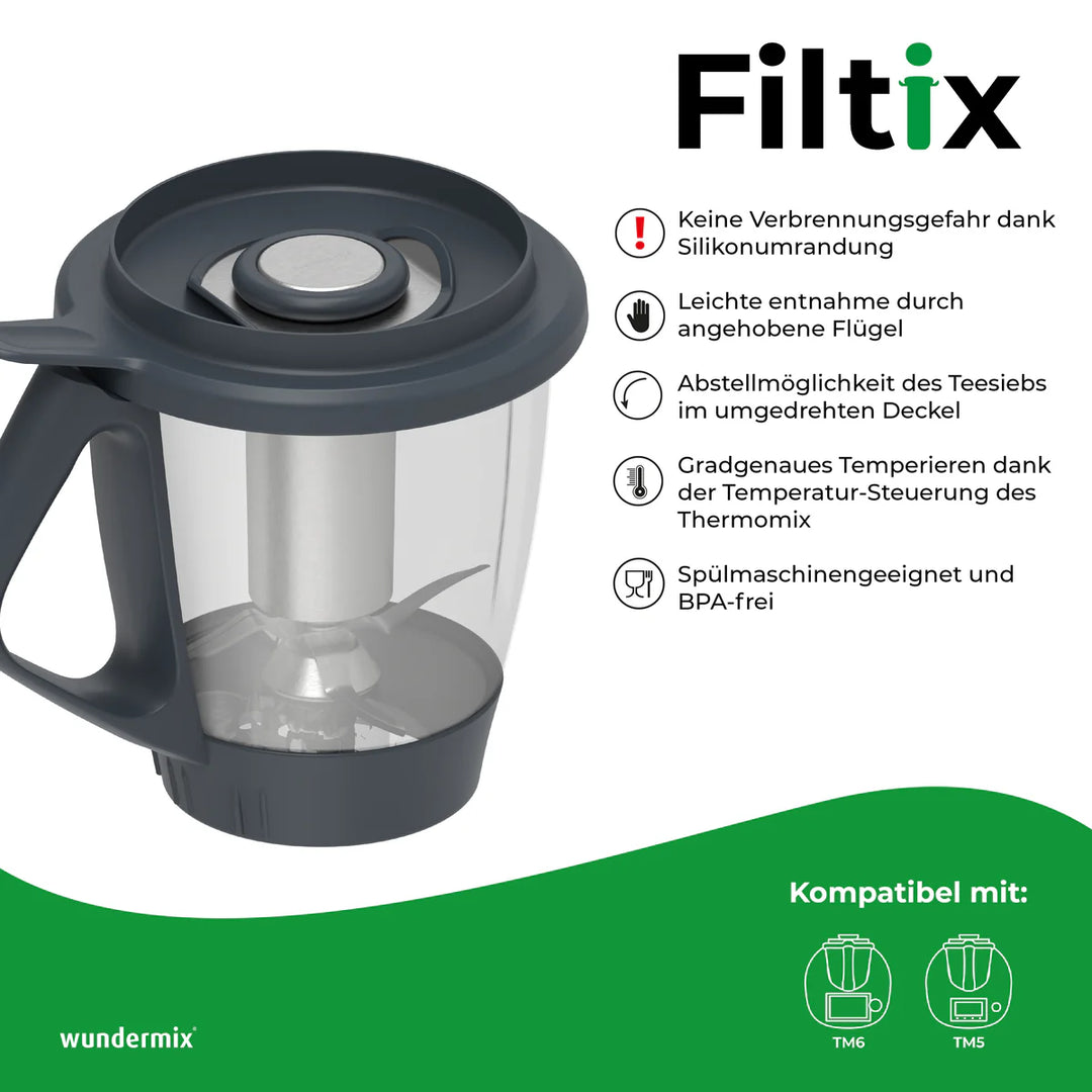 Filtix | Tea strainer for Thermomix® TM6/TM5