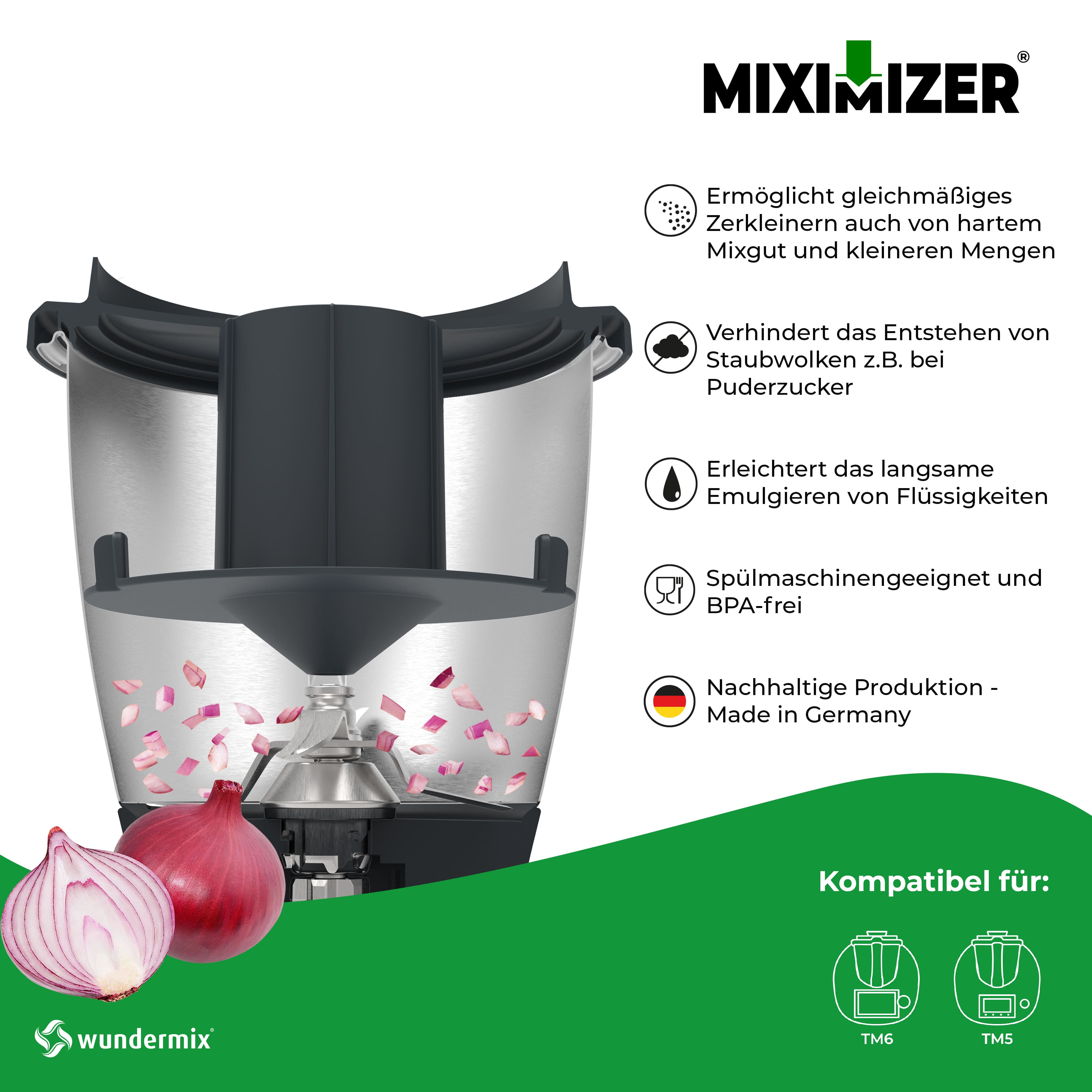 mix-slider Filtre anti-éclaboussures pour Thermomix TM6 TM5 TM31 :  : Cuisine et Maison