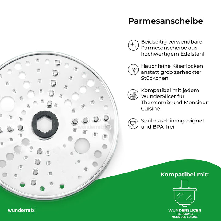 Parmesan Slicer for the WunderSlicer