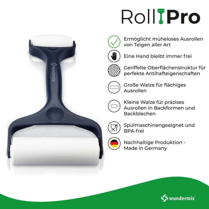 RollPro | Dough Roller with Two Different Sized Rollers