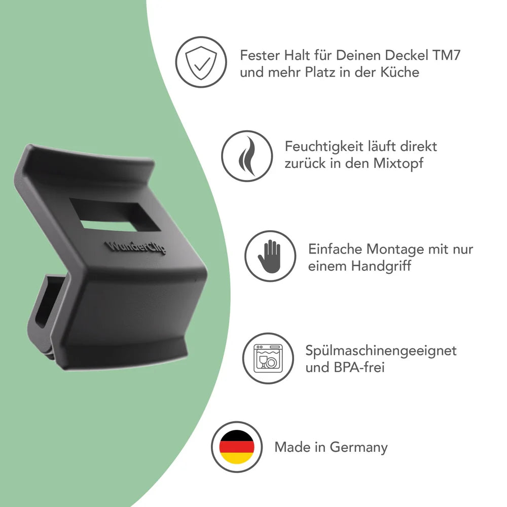 WunderClip® | Lid holder for the Thermomix TM7