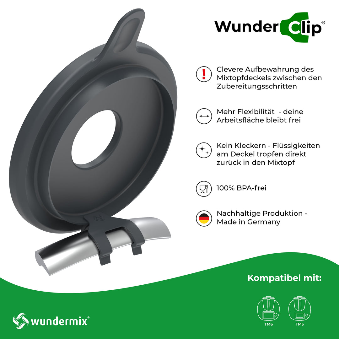 WunderClip® | Lid holder for the Thermomix