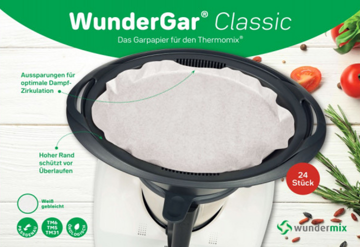 WunderGar® - Precut parchment paper for Varoma