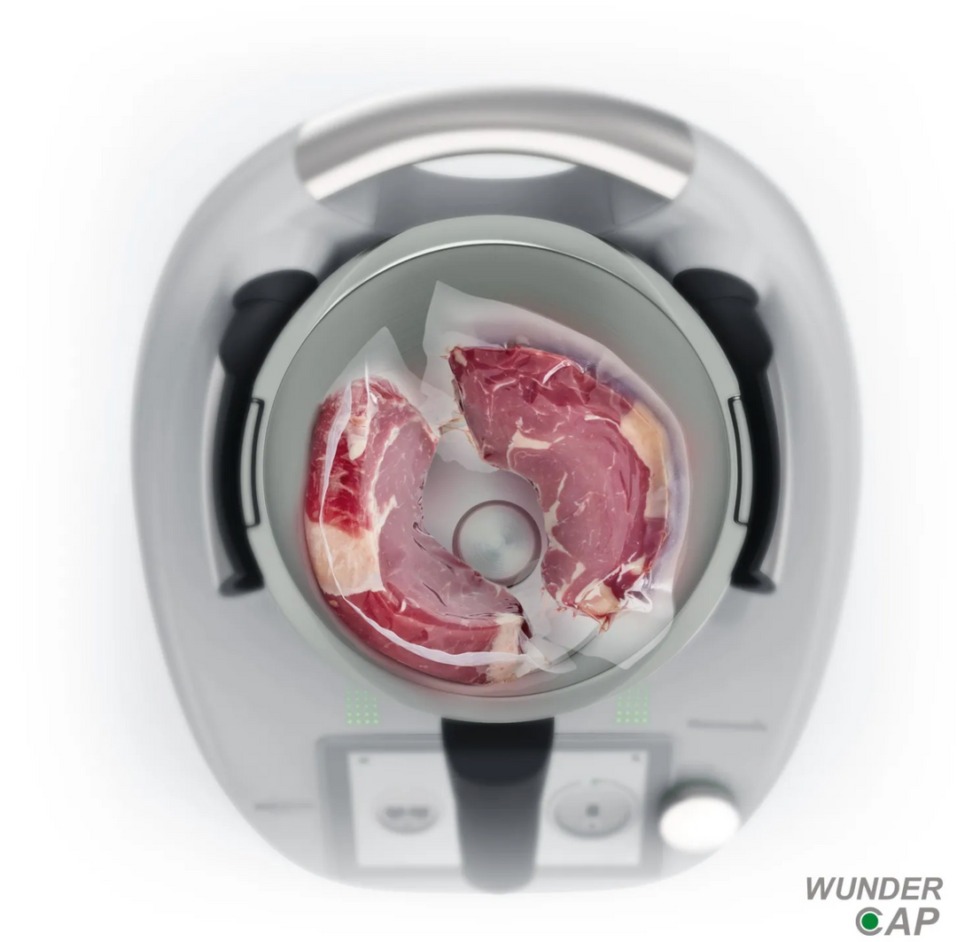Wundermix - WunderCap Knife Replacement for Thermomix TM5 • The Revolutionary Knife Alternative • Alternative to Knife Cover • Th