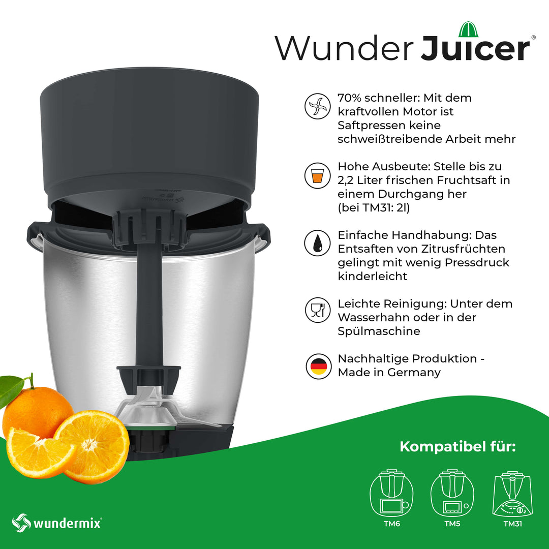 WunderJuicer®  Juicer for Thermomix TM6, TM5, TM31 – Cook in Tandem